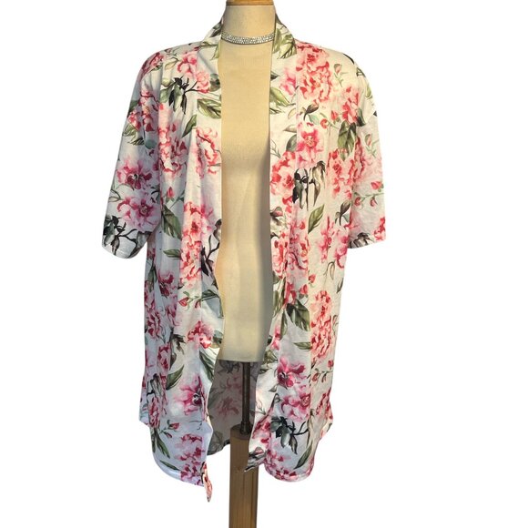 SHOW ME YOUR MUMU BRI Garden of Blooms Floral Robe One Size Fits All NO BELT - Picture 1 of 7